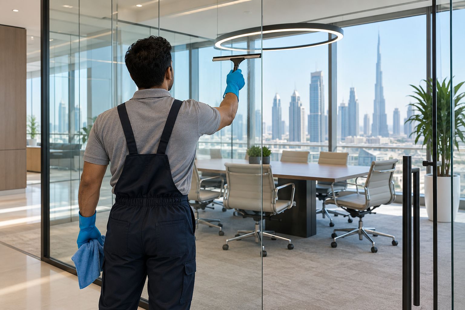 Glass partitions