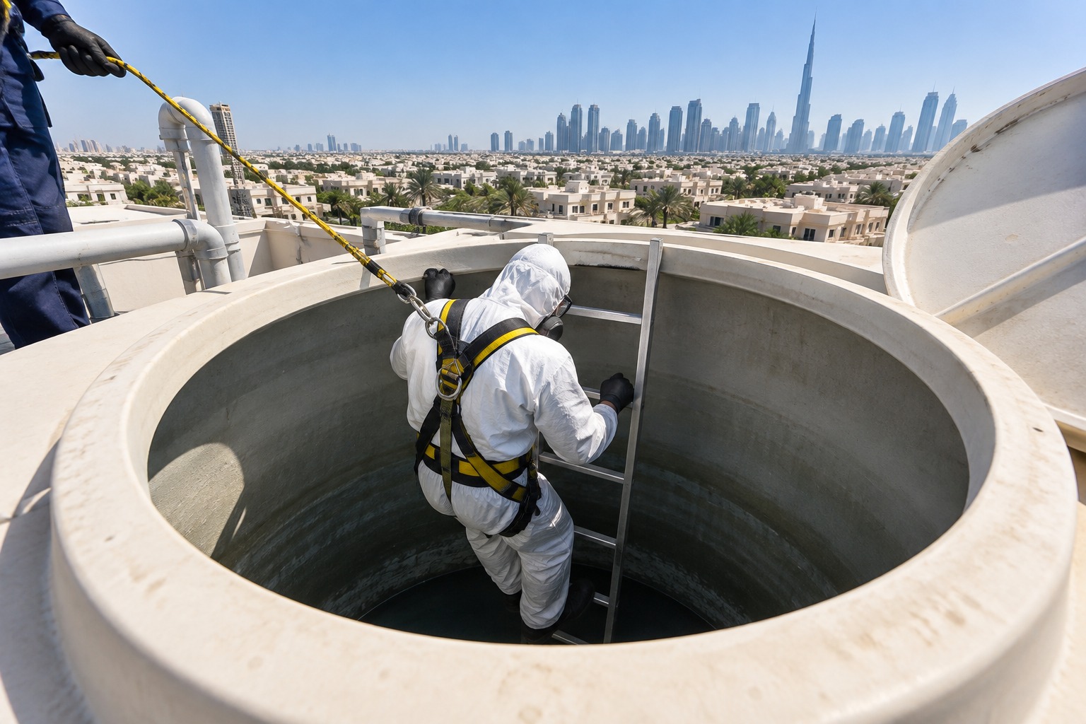 Water Tank Cleaning in Dubai